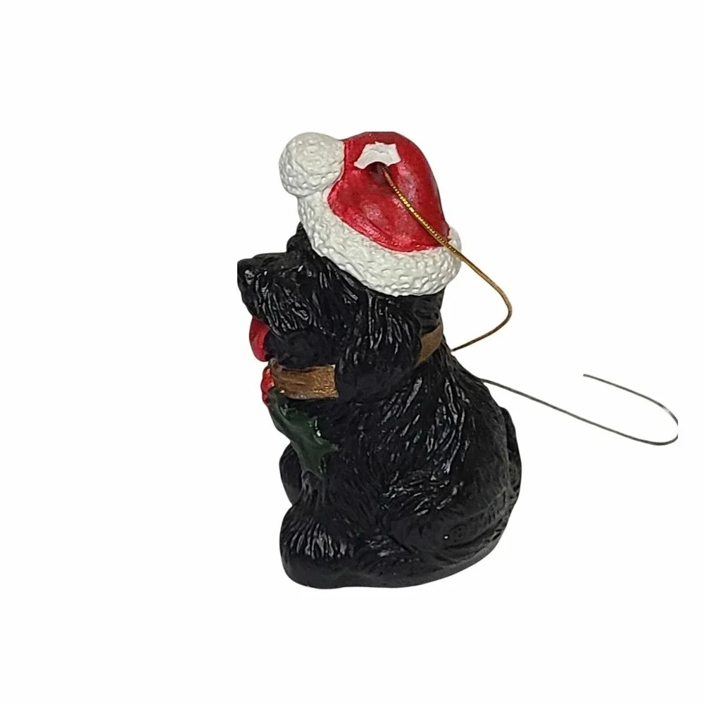 Vintage black dog